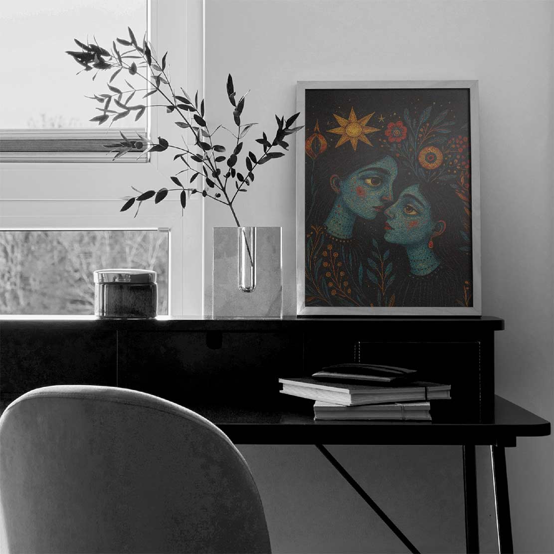 GALACTICA Poster Print Art ART-632-GAL-556-24C-INK-52V - Image 8