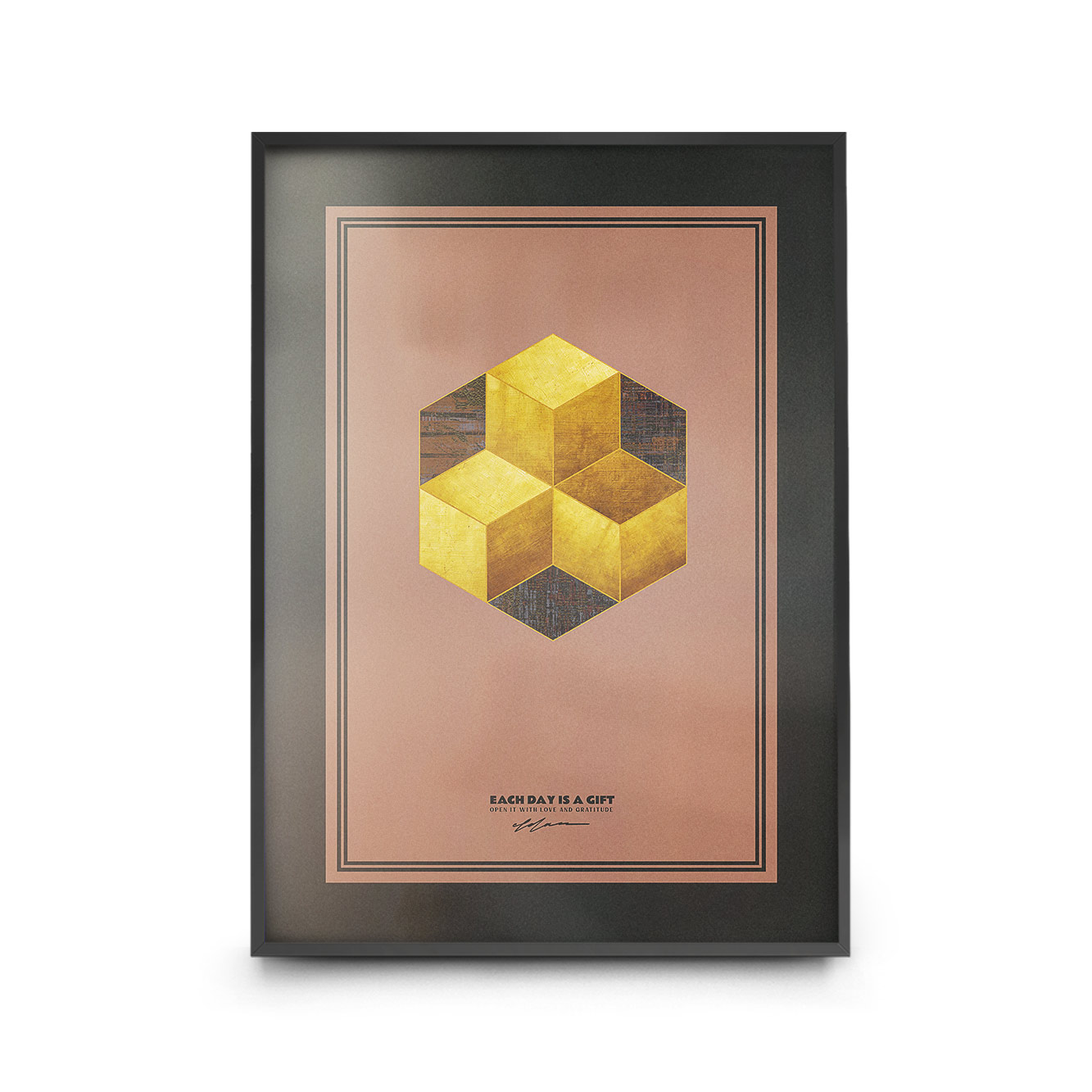 Vertex Kassia Poster Print Art RAF-369-BG5-INK-NH2-U63 Roxas - Image 6