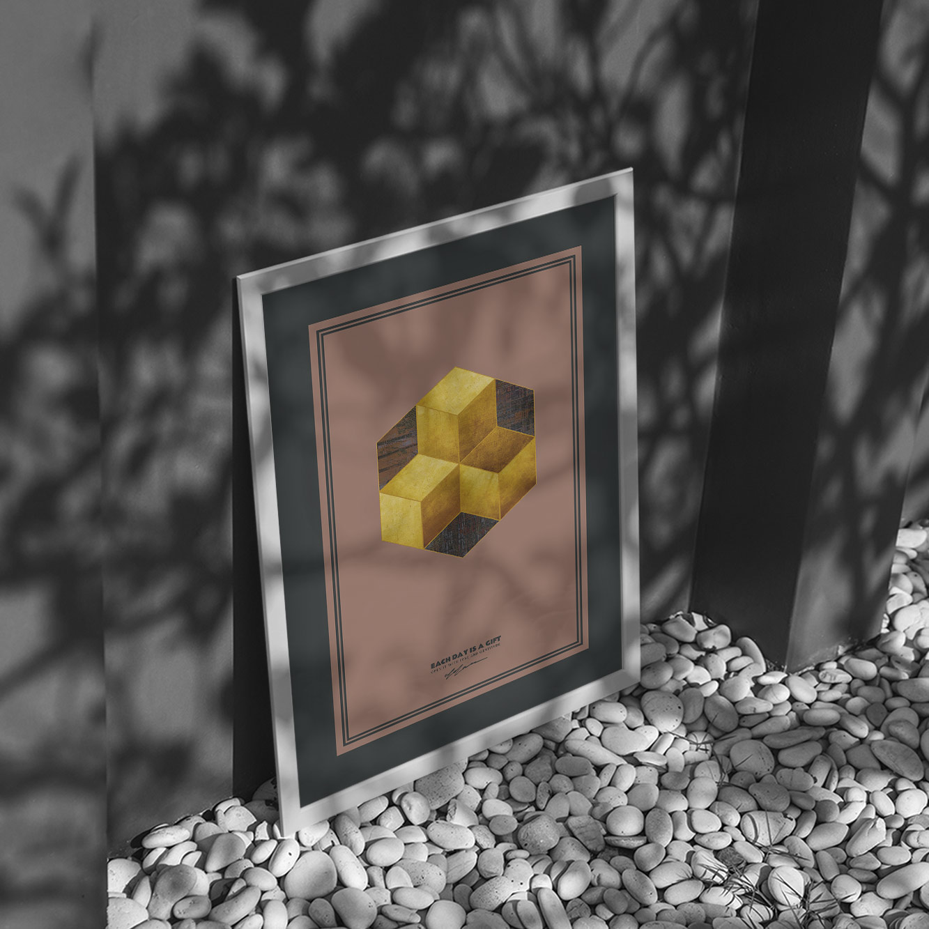 Vertex Kassia Poster Print Art RAF-369-BG5-INK-NH2-U63 Roxas - Image 9