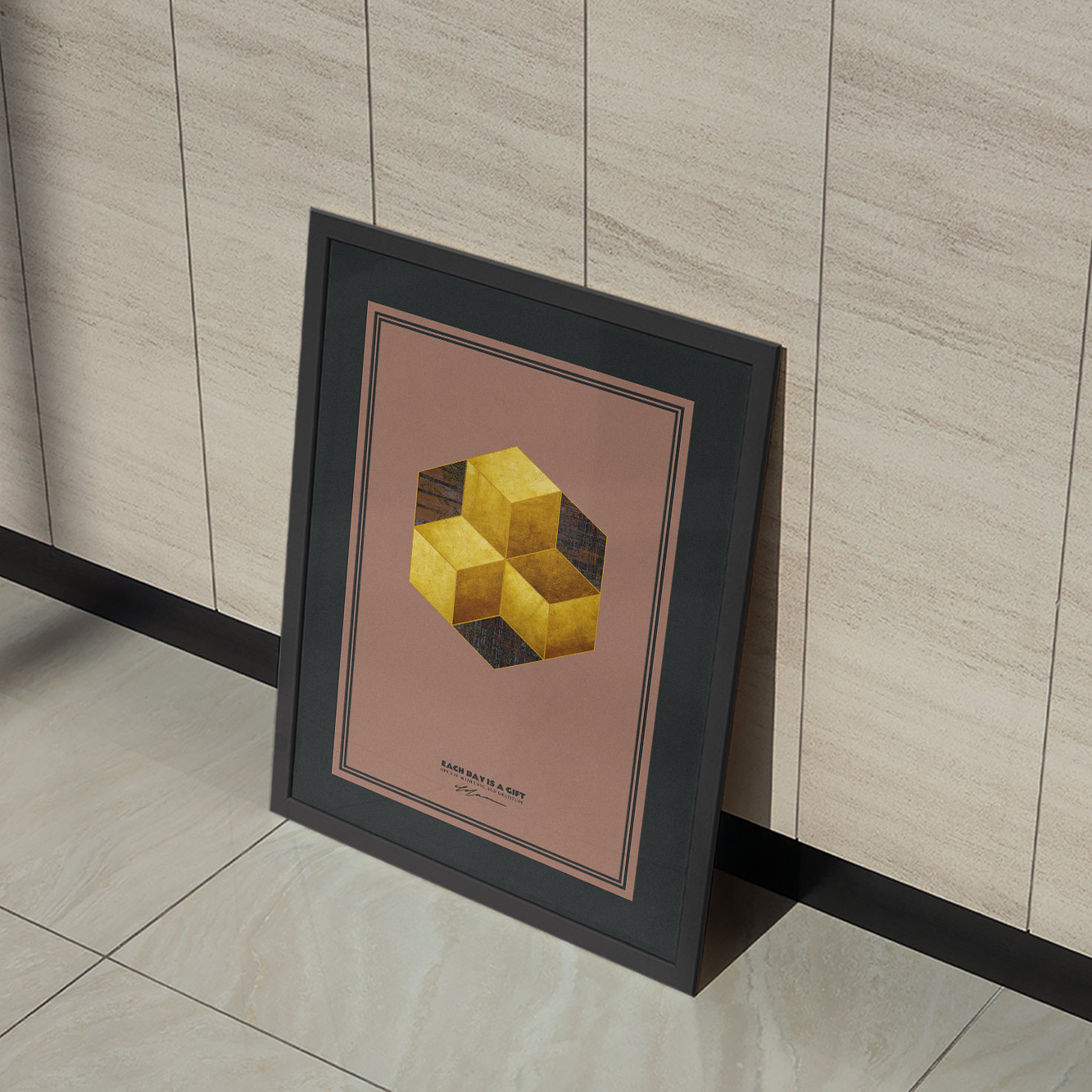 Vertex Kassia Poster Print Art RAF-369-BG5-INK-NH2-U63 Roxas - Image 10