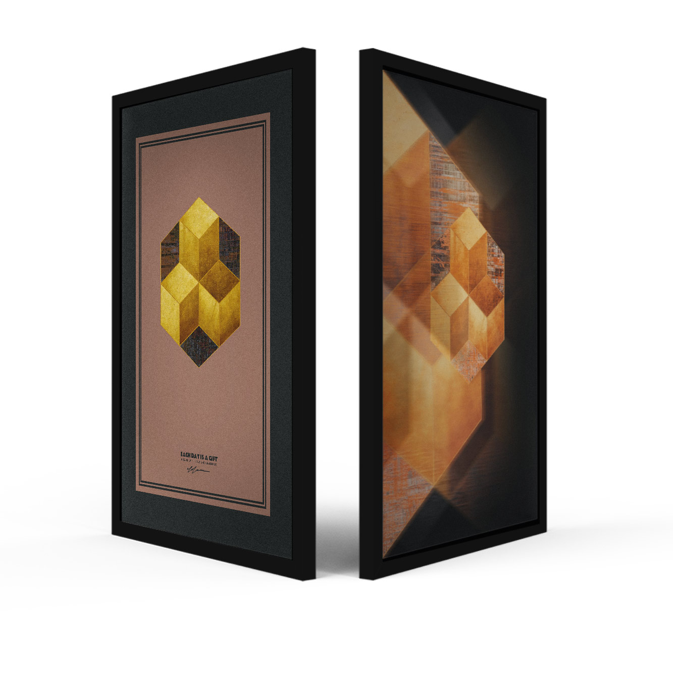 Vertex Kassia Poster Print Art RAF-369-BG5-INK-NH2-U63 Roxas - Image 14