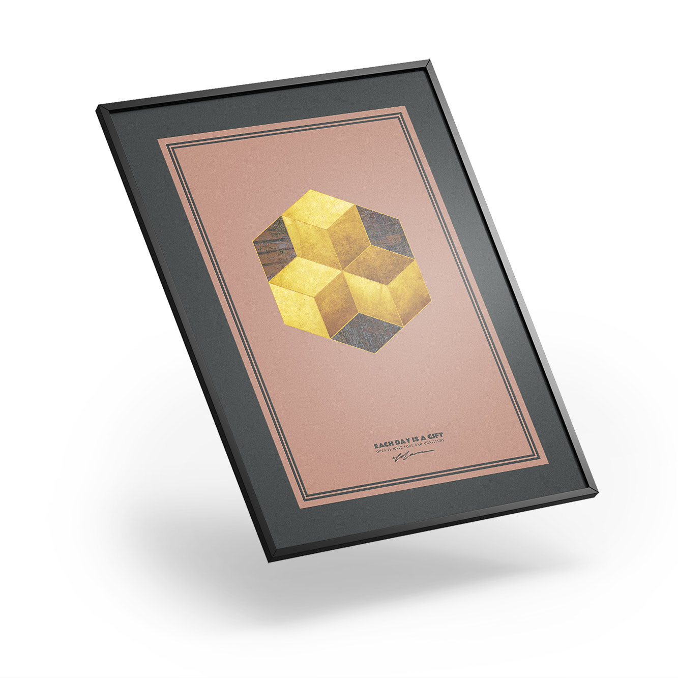 Vertex Kassia Poster Print Art RAF-369-BG5-INK-NH2-U63 Roxas - Image 18