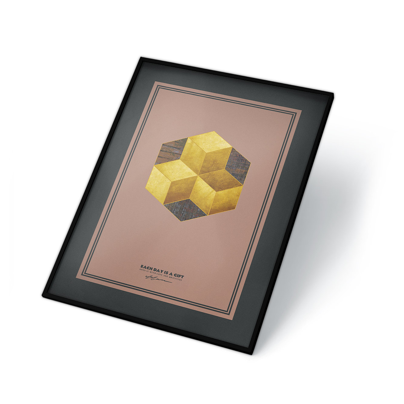 Vertex Kassia Poster Print Art RAF-369-BG5-INK-NH2-U63 Roxas - Image 8