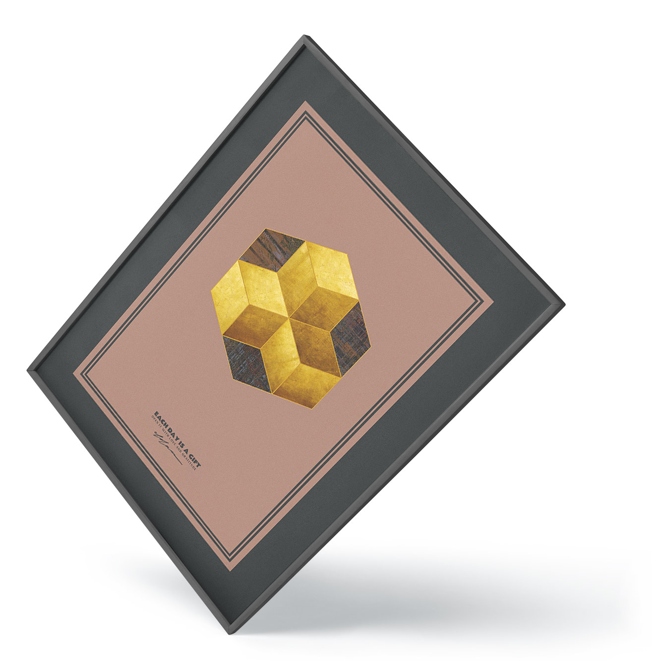 Vertex Kassia Poster Print Art RAF-369-BG5-INK-NH2-U63 Roxas - Image 12