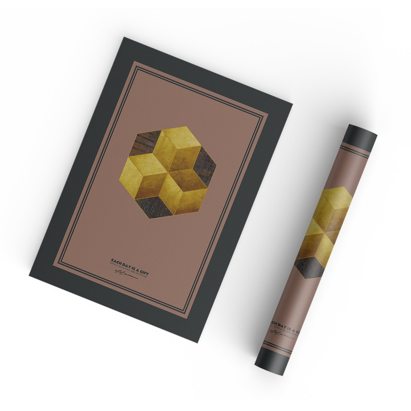 Vertex Kassia Poster Print Art RAF-369-BG5-INK-NH2-U63 Roxas - Image 22