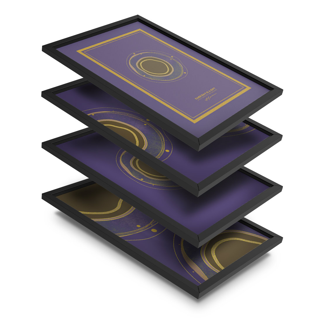 Vertex Kassia Poster Print Art RIA-BA1-ART-INK-K89-A35 Rian - Image 2