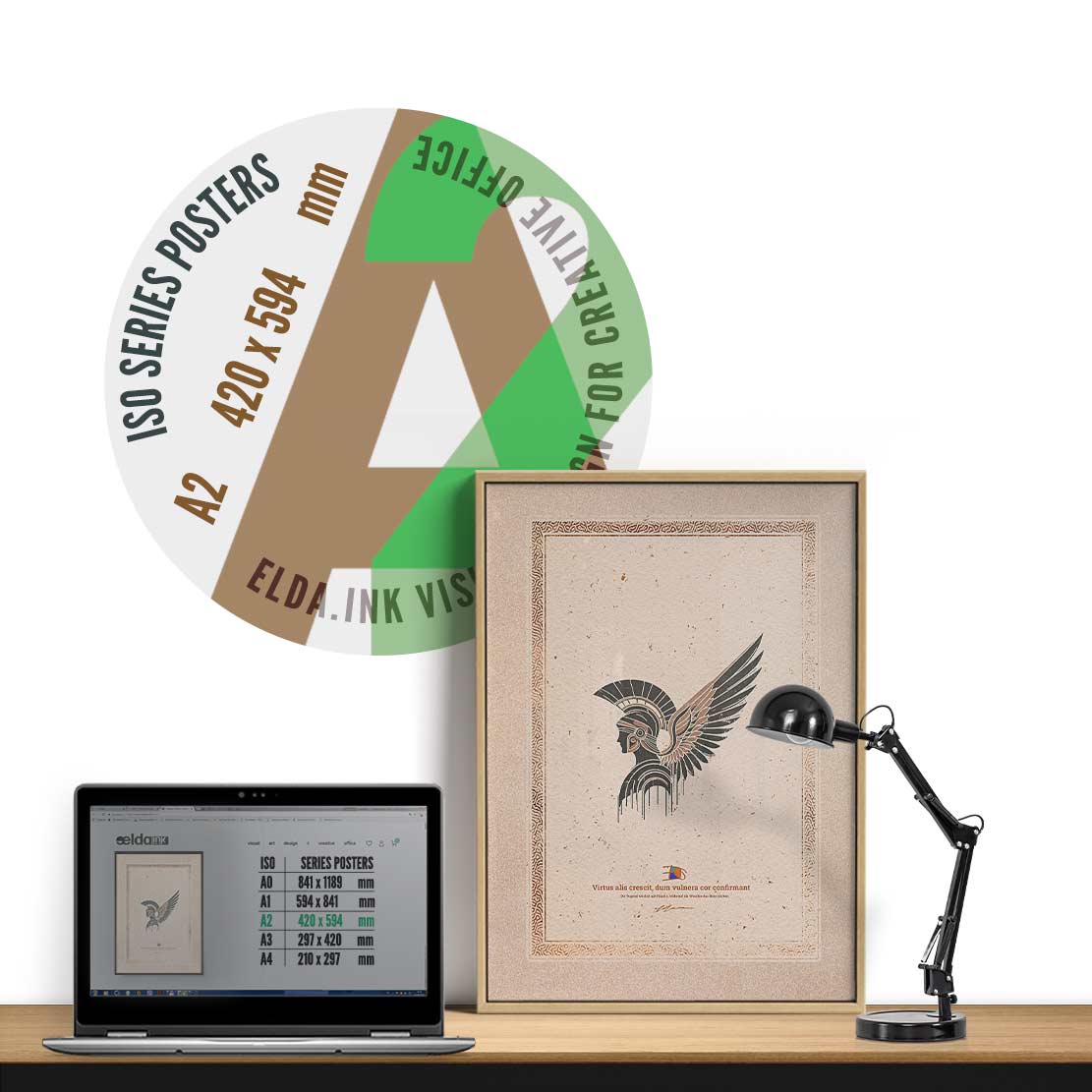 Pax ROMANA Poster Print Art RMN-PAX-369-INK-A13-DDS-49C - Image 10