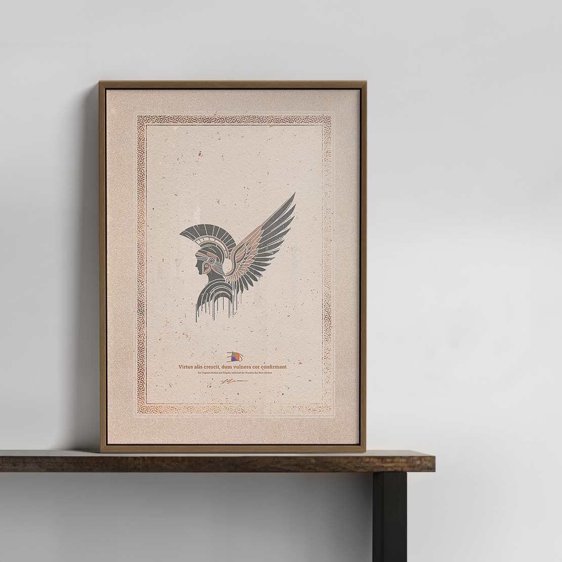 Pax ROMANA Poster Print Art RMN-PAX-369-INK-A13-DDS-49C - Image 5