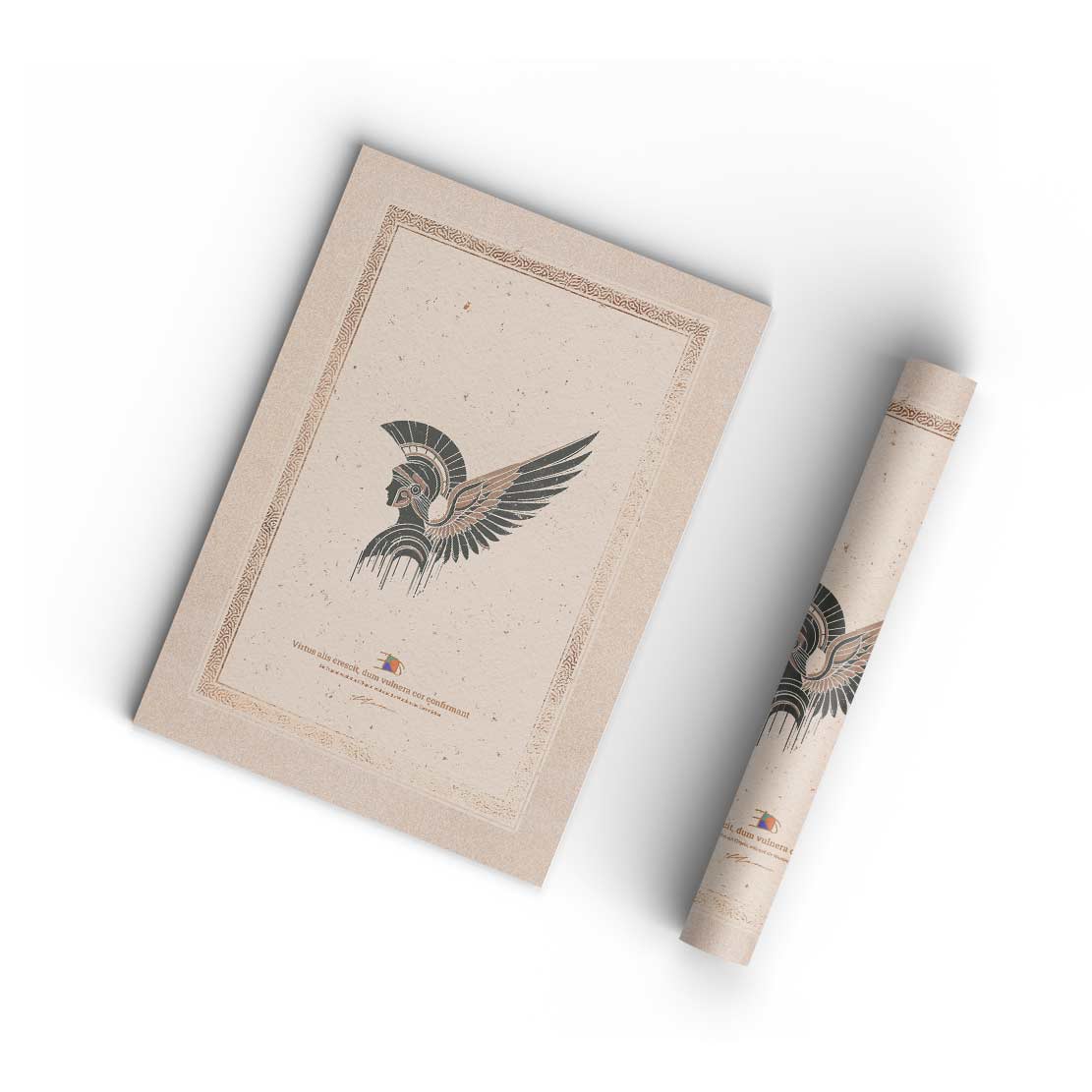 Pax ROMANA Poster Print Art RMN-PAX-369-INK-A13-DDS-49C - Image 13