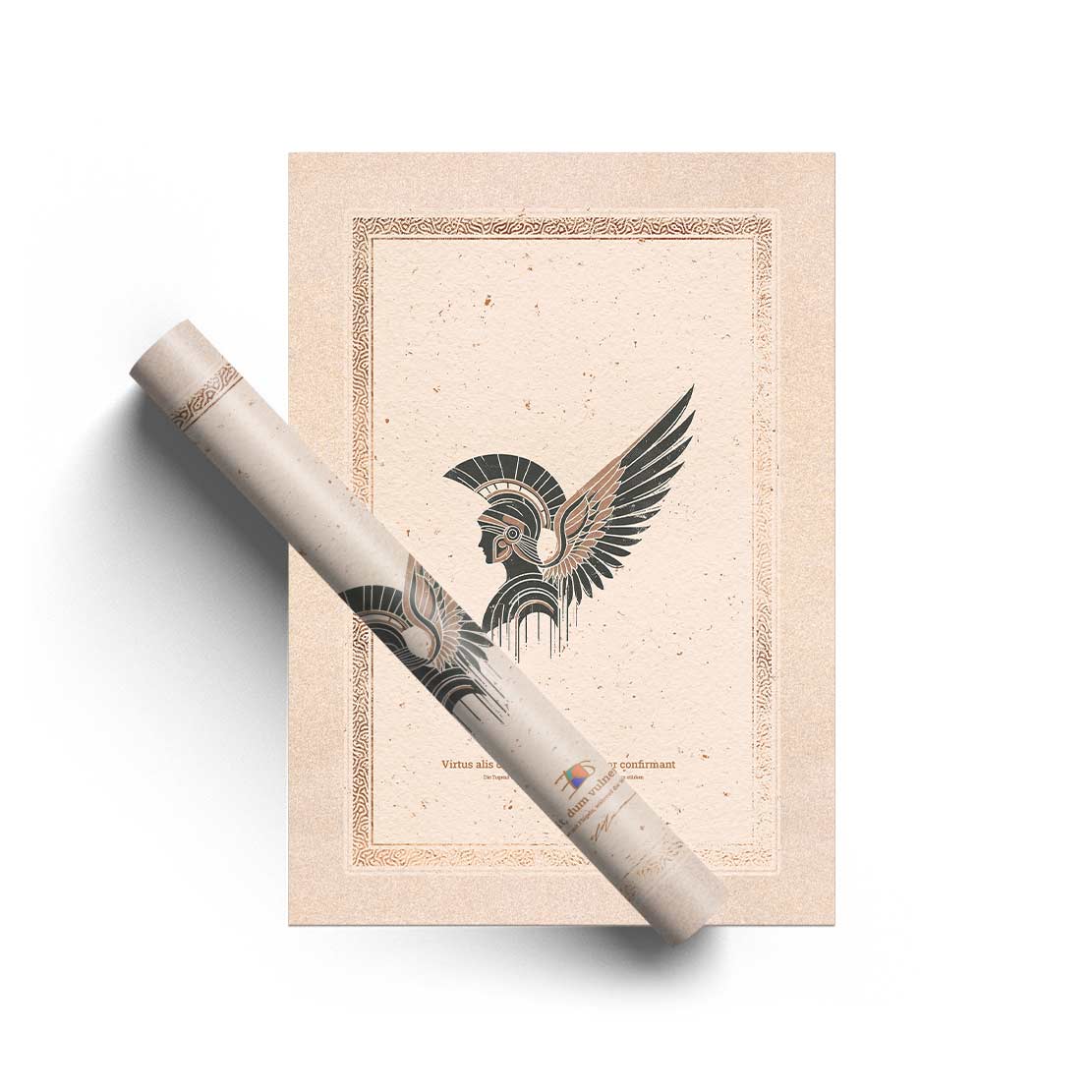 Pax ROMANA Poster Print Art RMN-PAX-369-INK-A13-DDS-49C