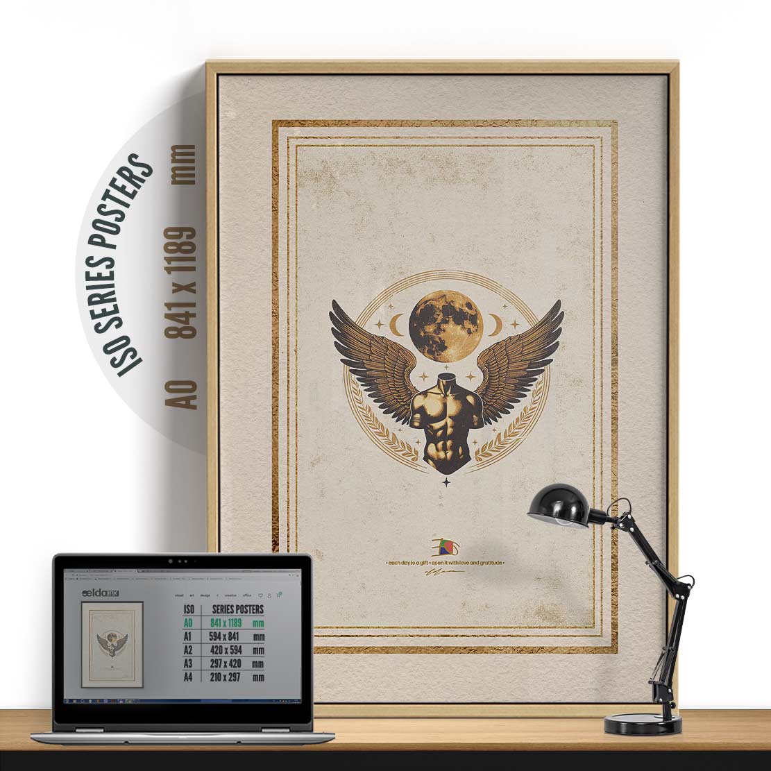 Pax ROMANA Poster Print Art RMN-ZXC-PD8-343-551-A3X-BRZ - Image 7