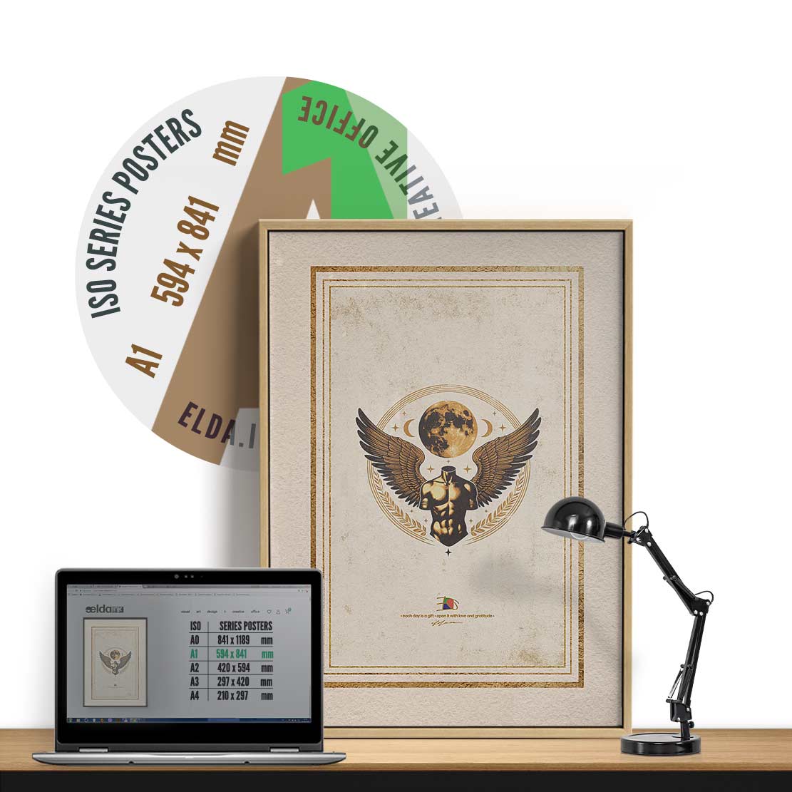 Pax ROMANA Poster Print Art RMN-ZXC-PD8-343-551-A3X-BRZ - Image 8