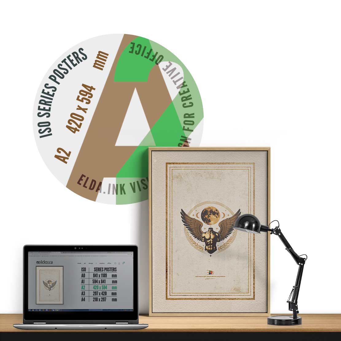 Pax ROMANA Poster Print Art RMN-ZXC-PD8-343-551-A3X-BRZ - Image 9