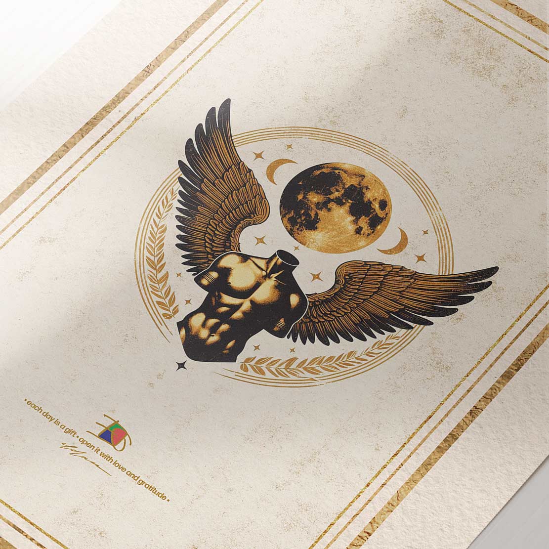 Pax ROMANA Poster Print Art RMN-ZXC-PD8-343-551-A3X-BRZ - Image 2