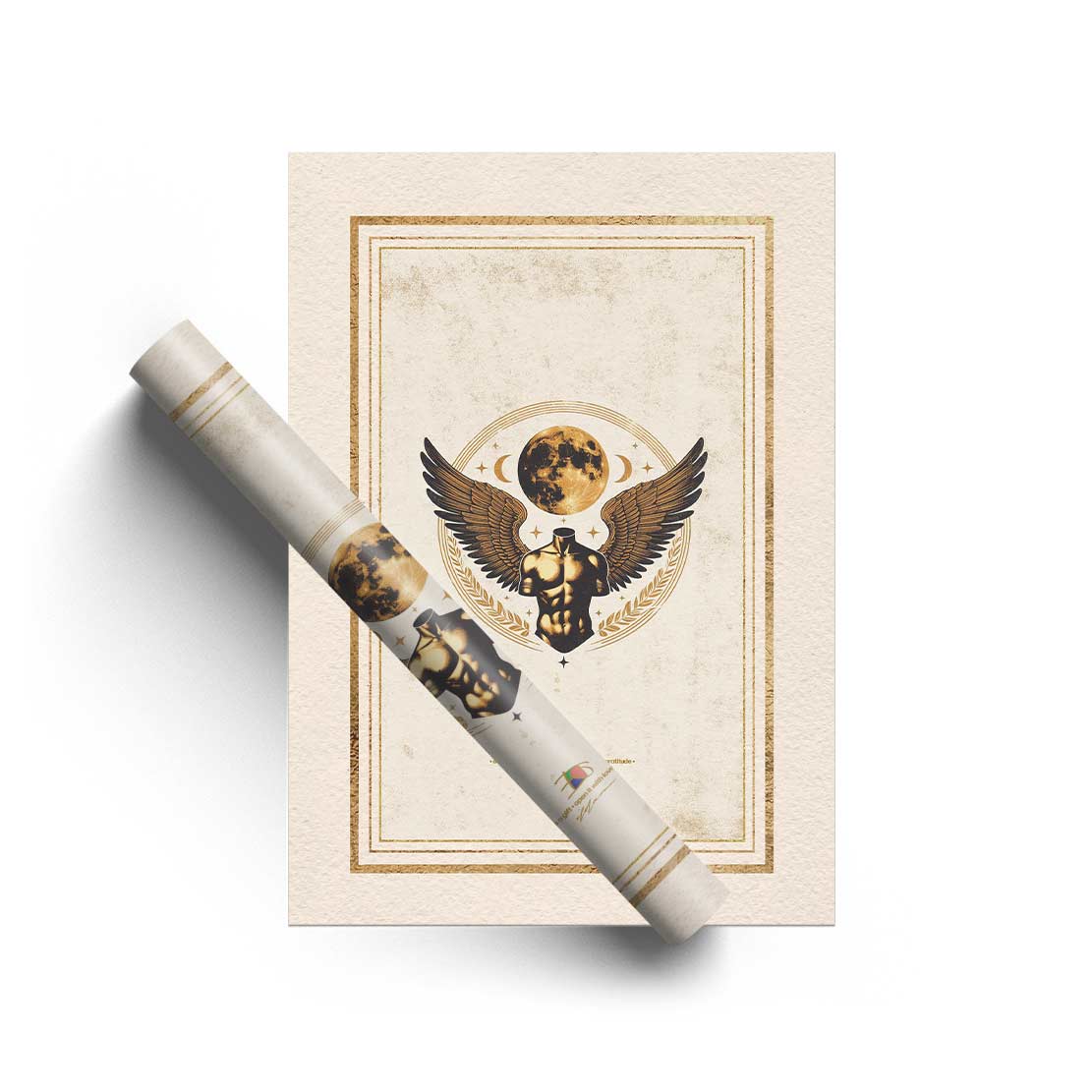 Pax ROMANA Poster Print Art RMN-ZXC-PD8-343-551-A3X-BRZ