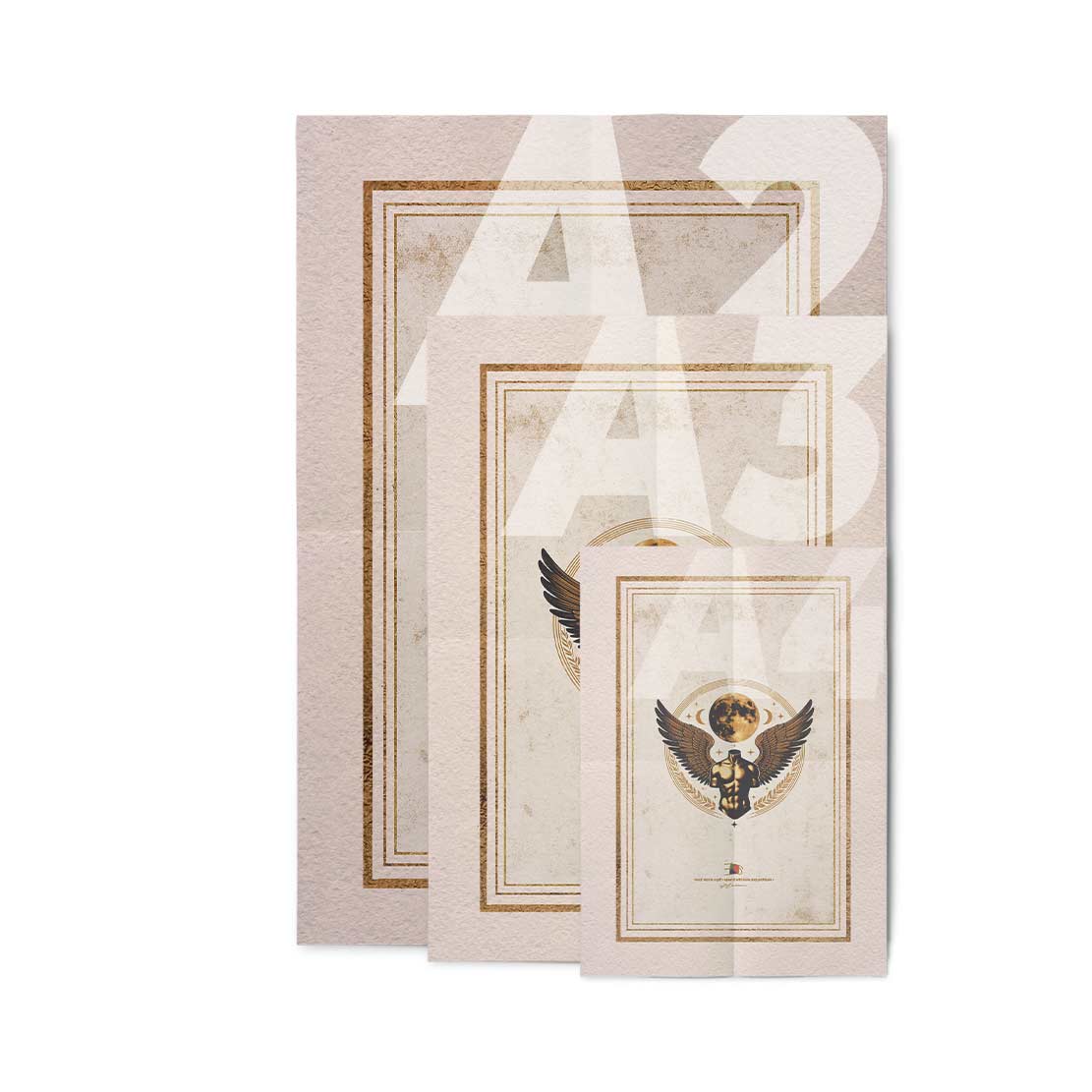 Pax ROMANA Poster Print Art RMN-ZXC-PD8-343-551-A3X-BRZ - Image 3