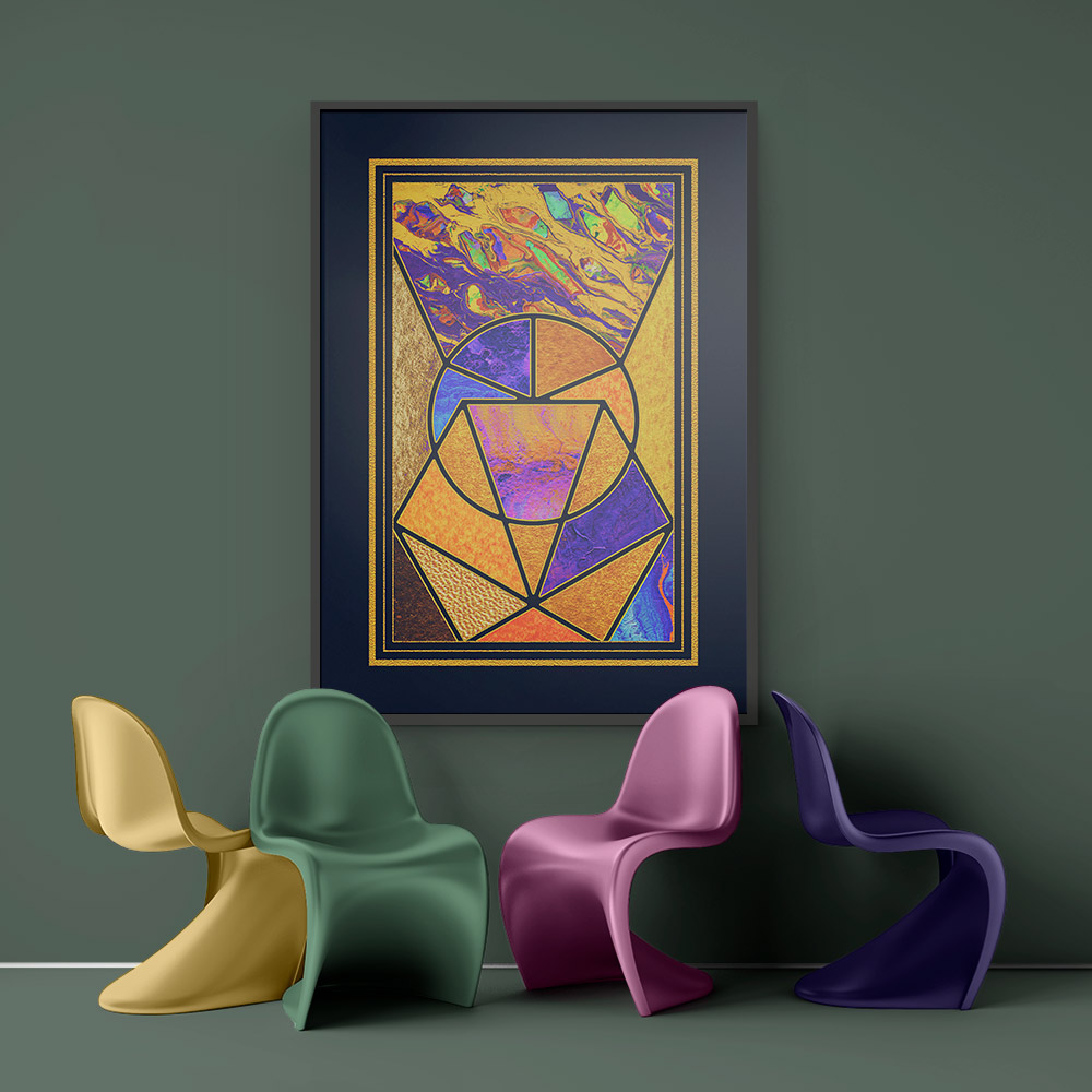 Vertex Kassia Poster Print Art SEN-TAK-256-JD4-DA3-656 Lagos - Image 2