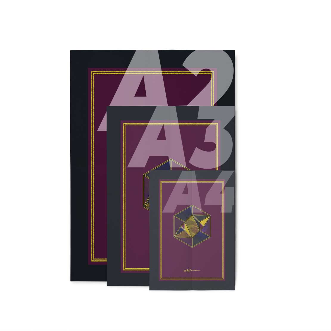 Vertex Kassia Poster Print Art TAB-TAT-HEY-L9V-Y7U-12V Nevia - Image 4