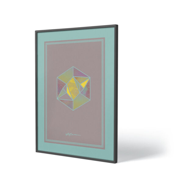 Vertex Kassia Poster Print Art TAB-TAT-HEY-LUV-YOU-P45 Nevia