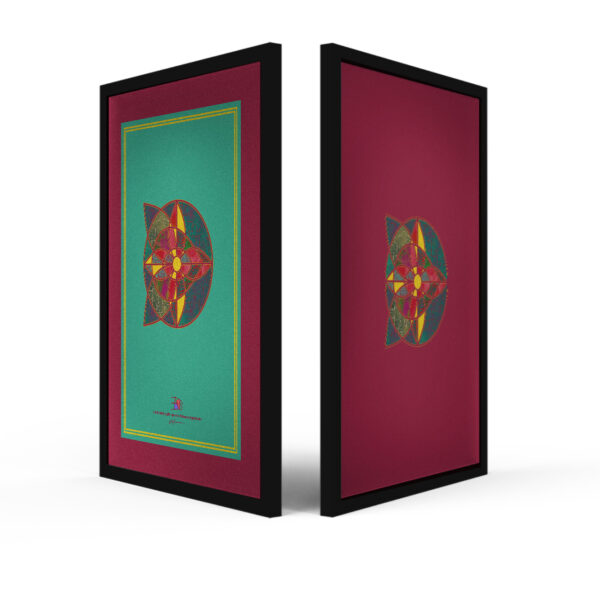 Vertex Kassia Poster Print Art TAL-AR4-CRV-KL6-ART-A15 Farohildis