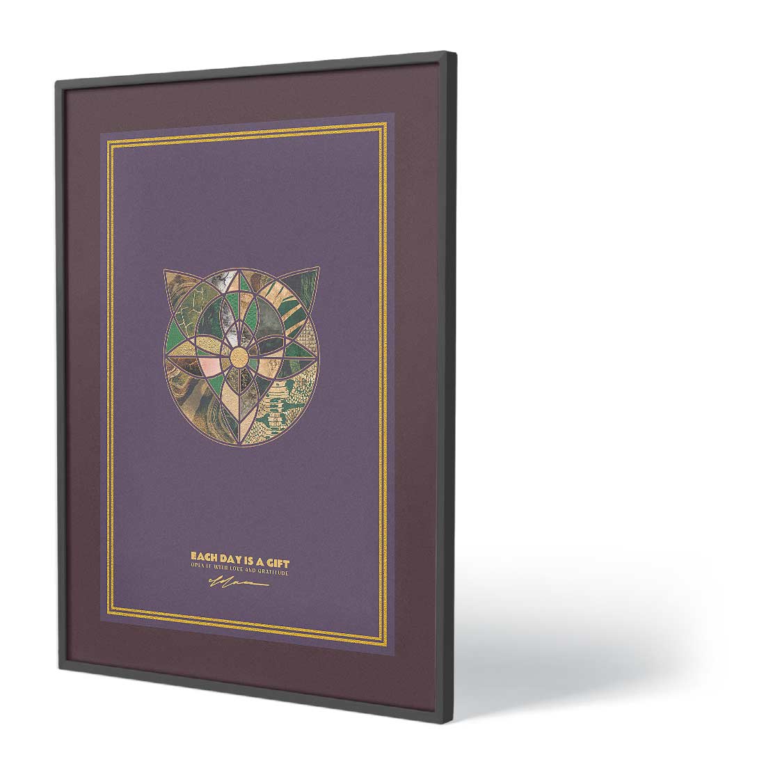 Vertex Kassia Poster Print Art TAL-U45-843-LKG-235-A61 Farohildis