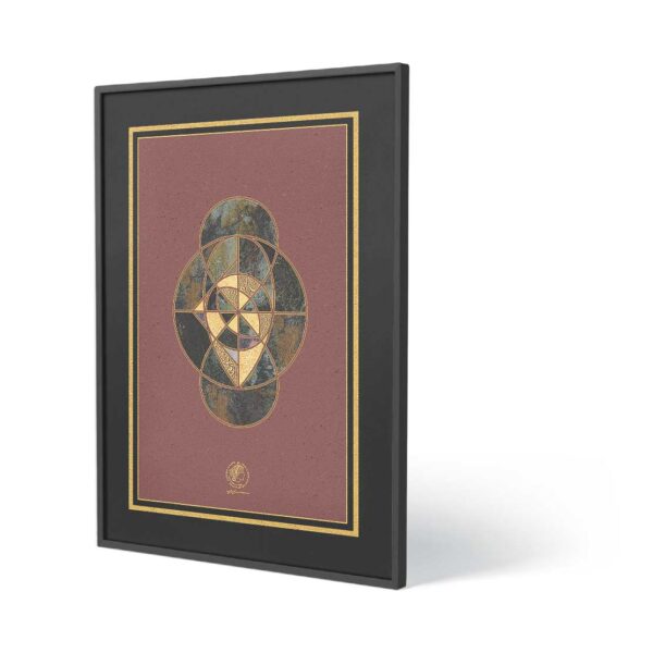 Vertex Kassia Poster Print Art UFU-OCE-EDA-INK-ART-A90 Amelia