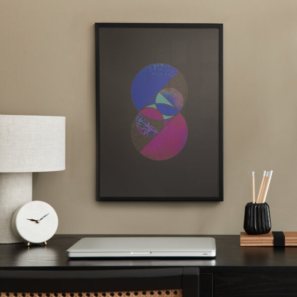 Vertex Kassia Poster Print Art ULE-E33-ART-INK-LUV-BH38 Amelia