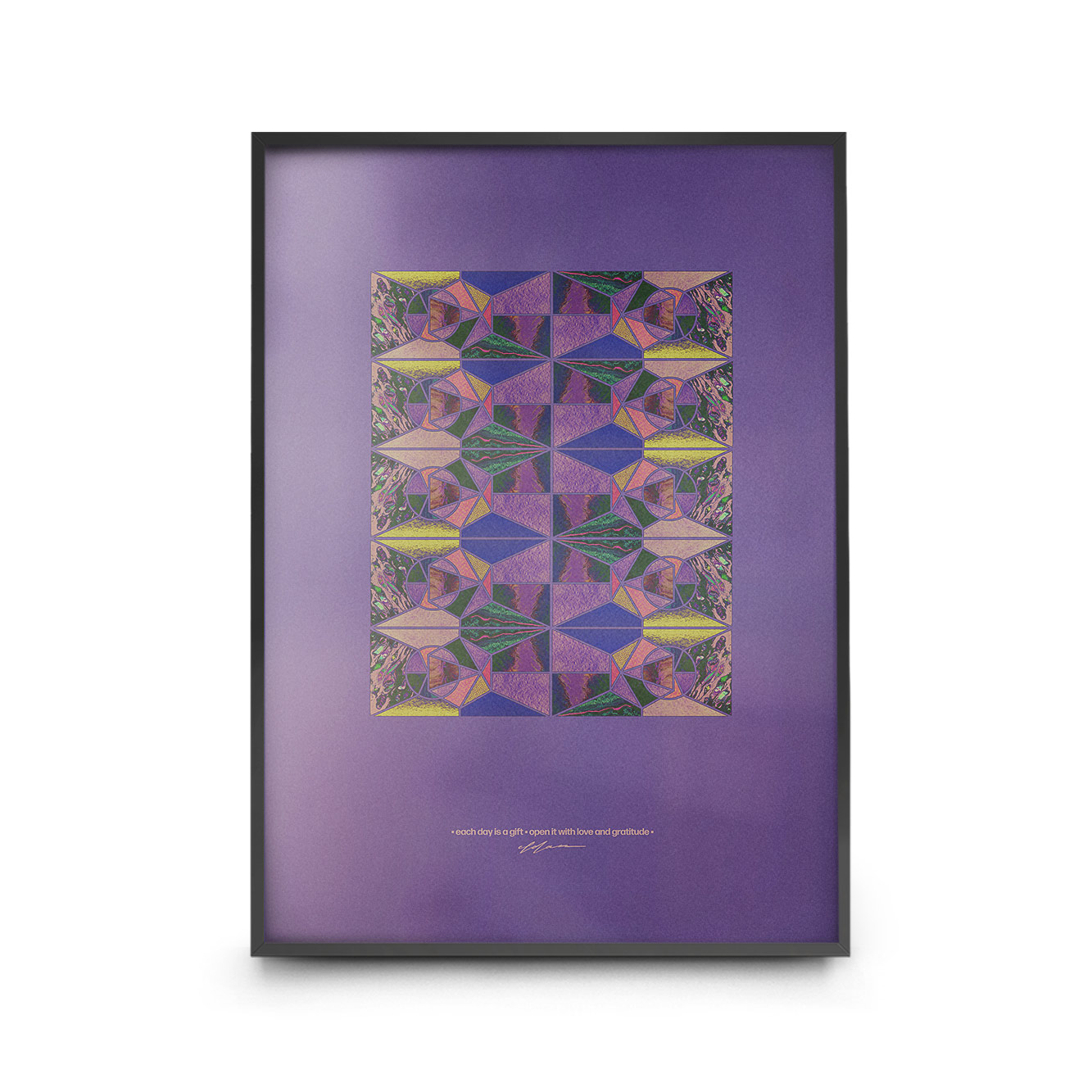 Vertex Kassia Poster Print Art SEN-8K4-369-ART-2A1-D91 Arvion