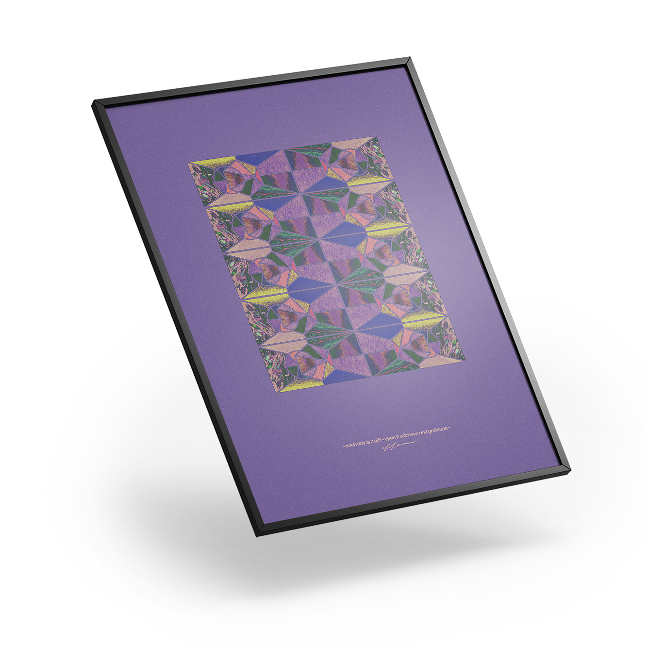 Vertex Kassia Poster Print Art SEN-8K4-369-ART-2A1-D91 Arvion - Image 3