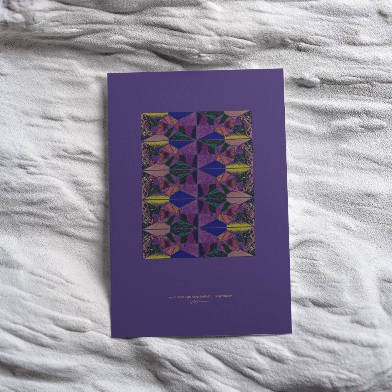 Vertex Kassia Poster Print Art SEN-8K4-369-ART-2A1-D91 Arvion - Image 2