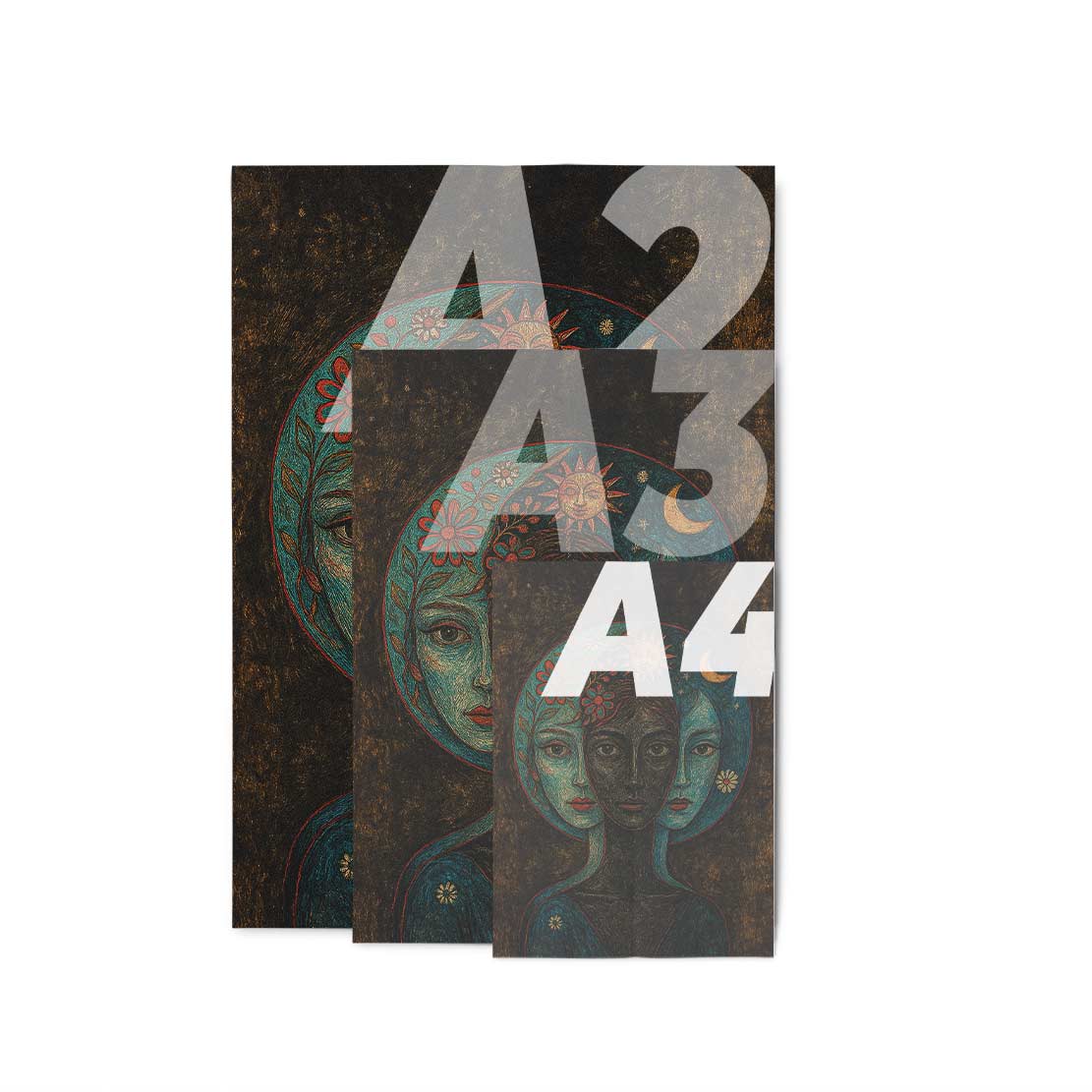 NORTH-STAR Poster Print Art ART-632-GAL-556-24C-INK-5HG - Image 3