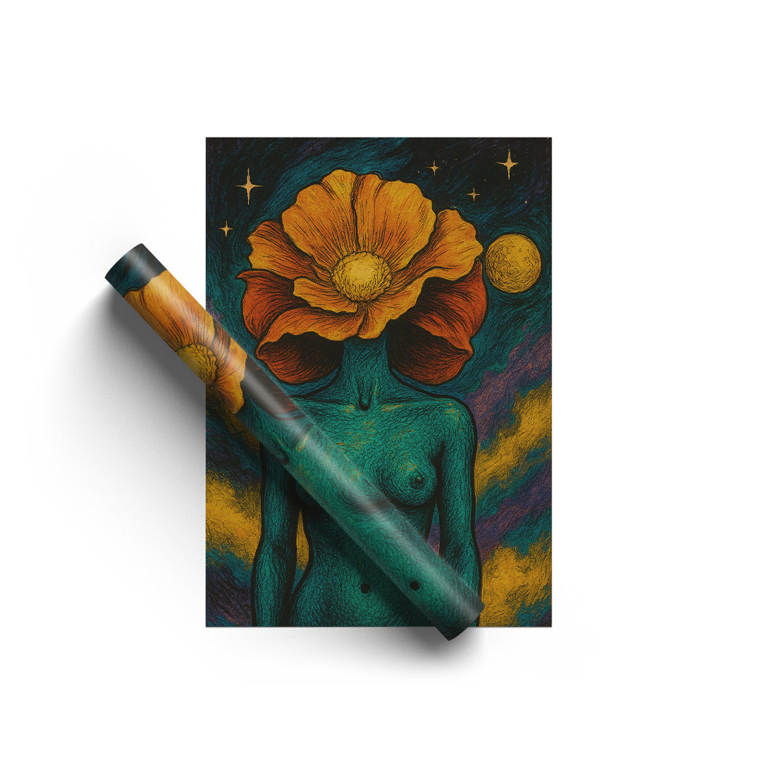 GALACTICA Poster Print Art ART-FLR-GAL-TCA-24C-X5T - Image 4