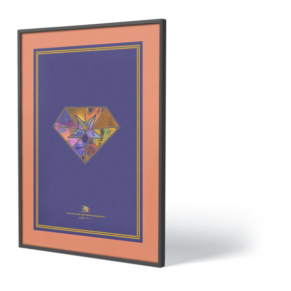 Vertex Kassia Poster Print Art ASH-C65F-ART-CH8-BNG-A13 Asha