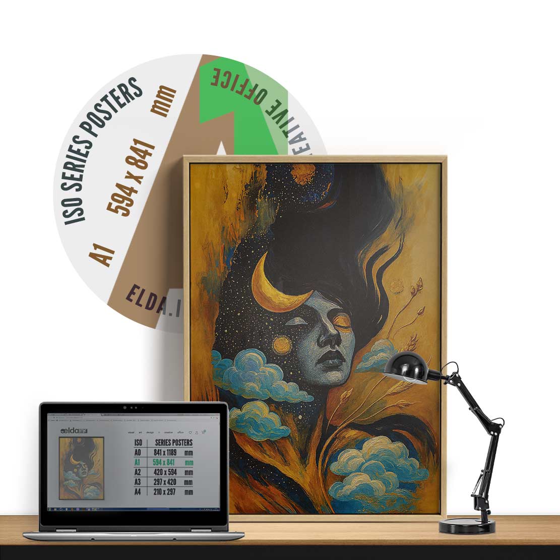 NORTH-STAR Poster Print Art NRTH-H36-Z98-63BB-423 - Image 6