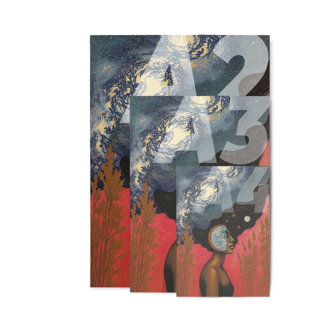 NORTH-STAR Poster Print Art NRTH-H36-Z98-63BO-436 - Image 3