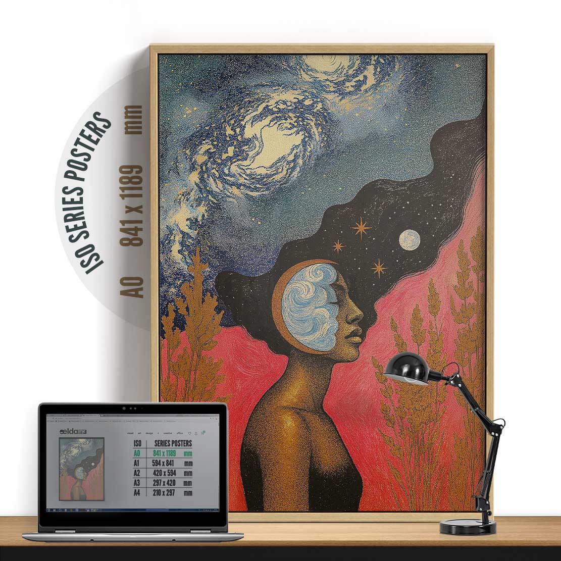 NORTH-STAR Poster Print Art NRTH-H36-Z98-63BO-436 - Image 4