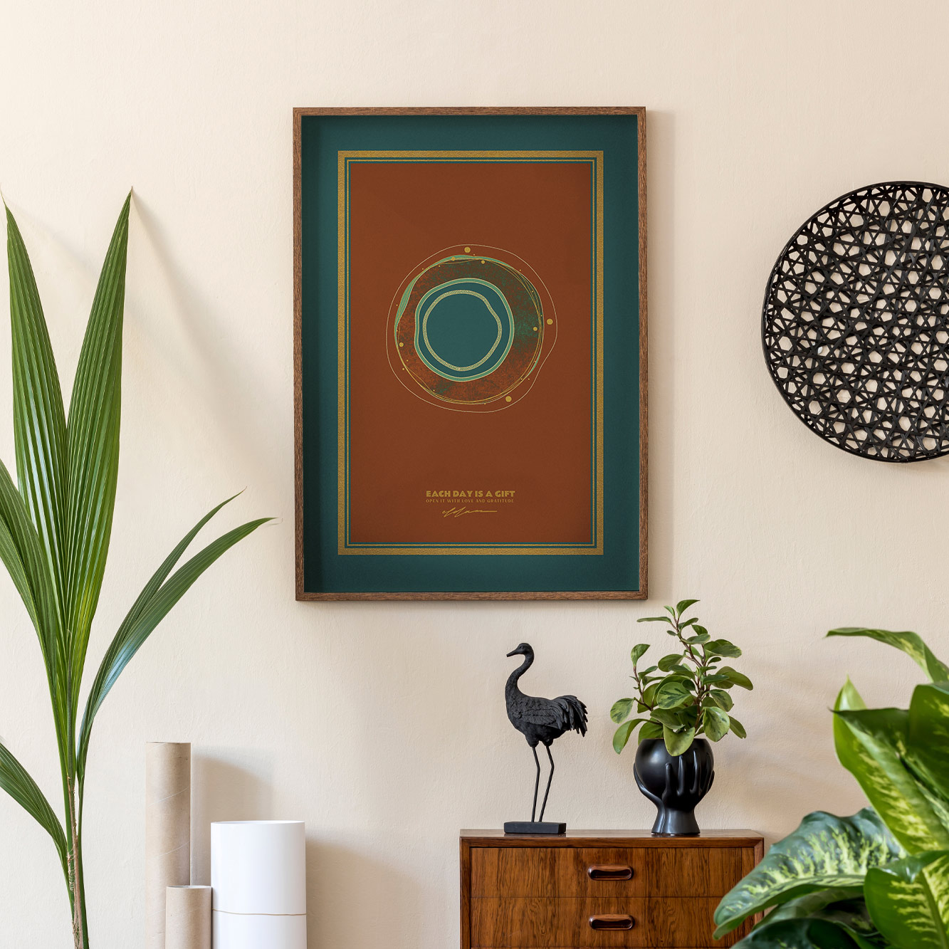 Vertex Kassia Poster Print Art RIA-B06-ART-AD8-LZV-D8 Rian Clone - Image 15