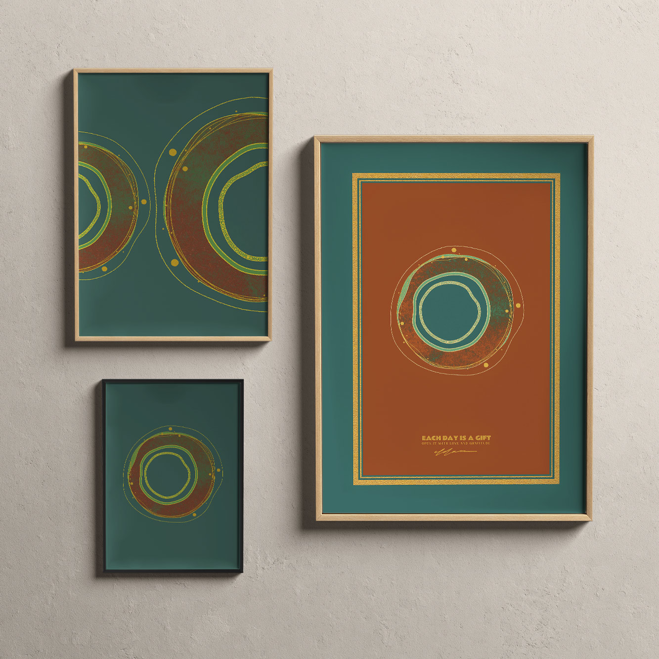 Vertex Kassia Poster Print Art RIA-B06-ART-AD8-LZV-D8 Rian Clone - Image 6