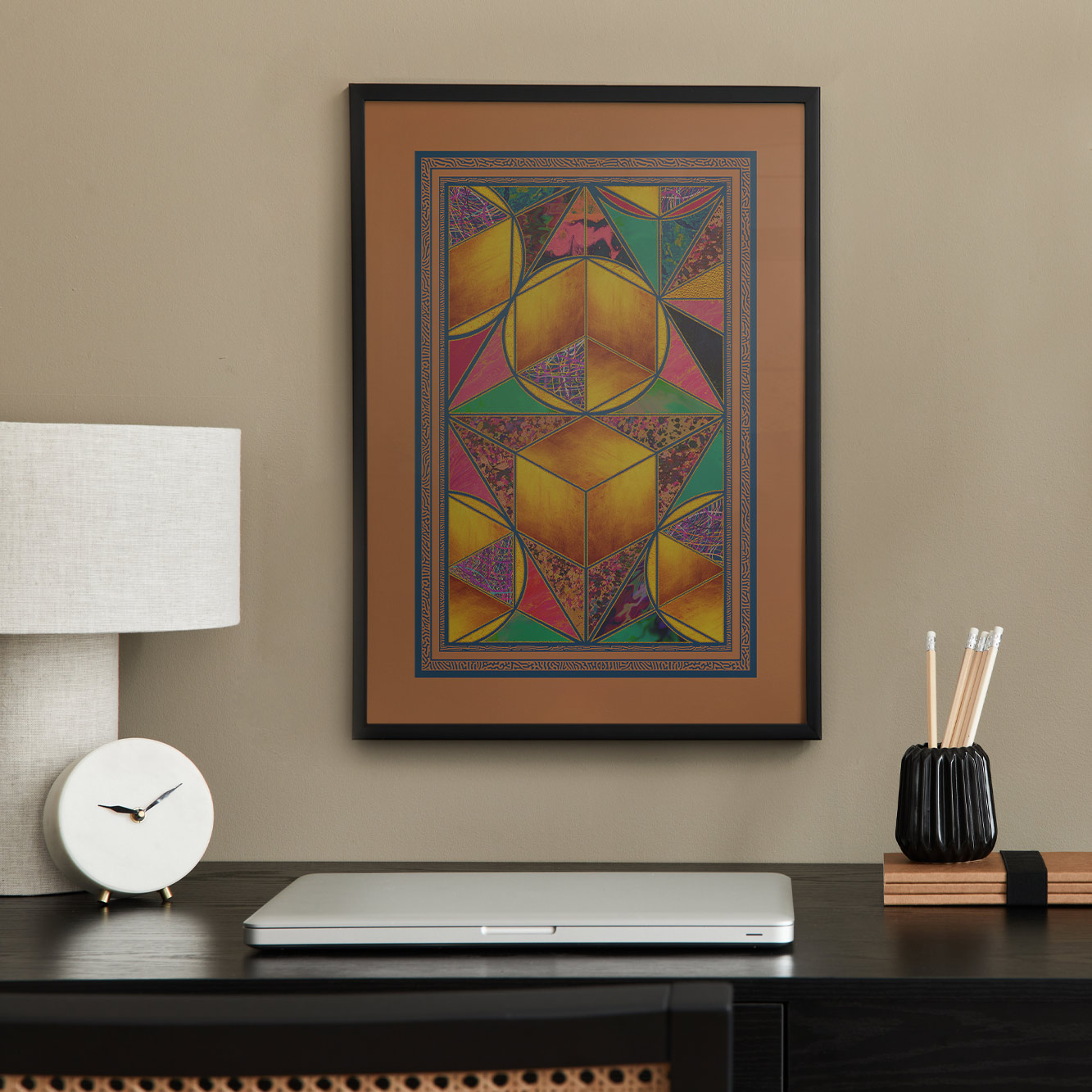 Vertex Kassia Poster Print Art ROX-51P-ART-INK-LUV-V84 Roxas - Image 4