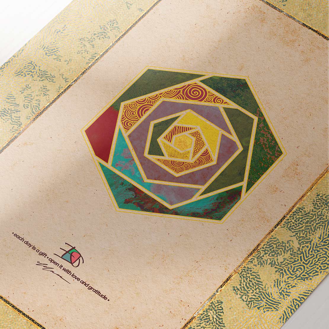 Vertex Kassia Poster Print Art VER-416-SHA-OCE-N62-V20 Shani - Image 2