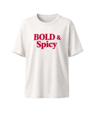 ELDA.INK Bold & Spicy [ O II O ] Hybrid Oversized T-Shirt BLD-INK-VGT-CFD-HJZ