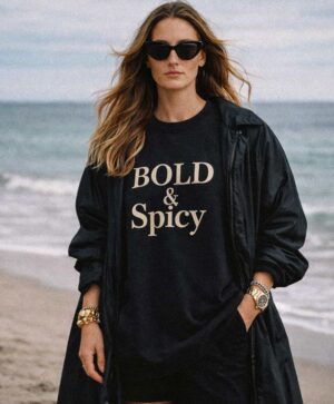 ELDA.INK Bold & Spicy [ O II O ] Hybrid Oversized T-Shirt